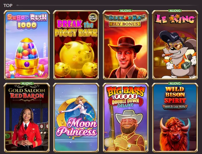 Vicibet Casino Giochi
